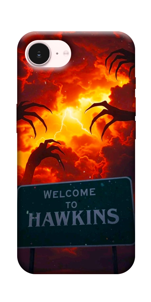 Чехол Welcome to hawkins для iPhone 17e
