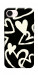 Чехол Black and white hearts для iPhone 17e