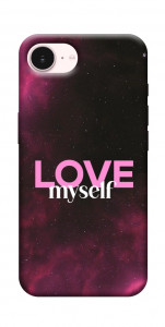 Чехол Love myself для iPhone 17e