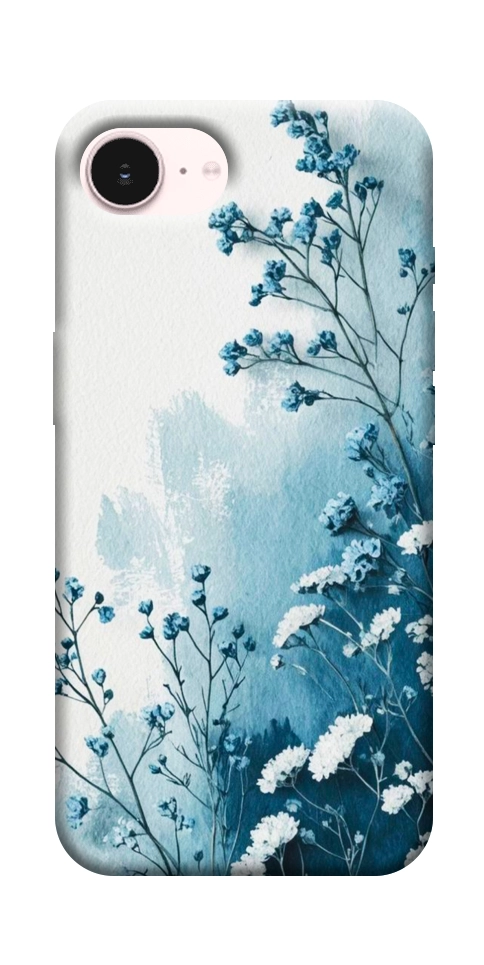Чехол Blue minimal для iPhone 17e