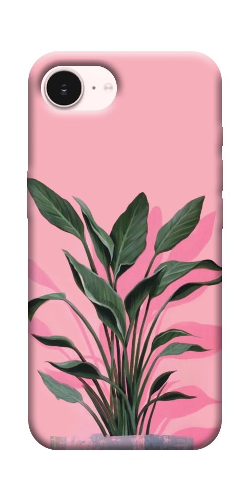 Чехол Pink plant для iPhone 17e