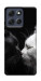 Чехол Black and white cats для Motorola Moto G86 5G