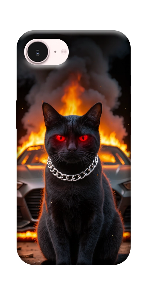Чехол Black trouble для iPhone 17e