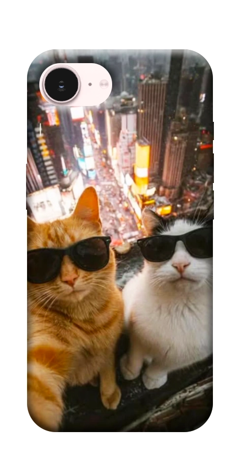 Чехол Cool cats city для iPhone 17e
