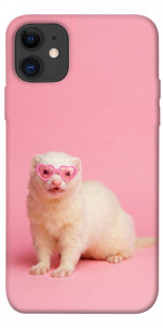 Чохол Білий тхір для iPhone 11