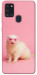 Чехол Белый хорёк для Galaxy A21s (2020)