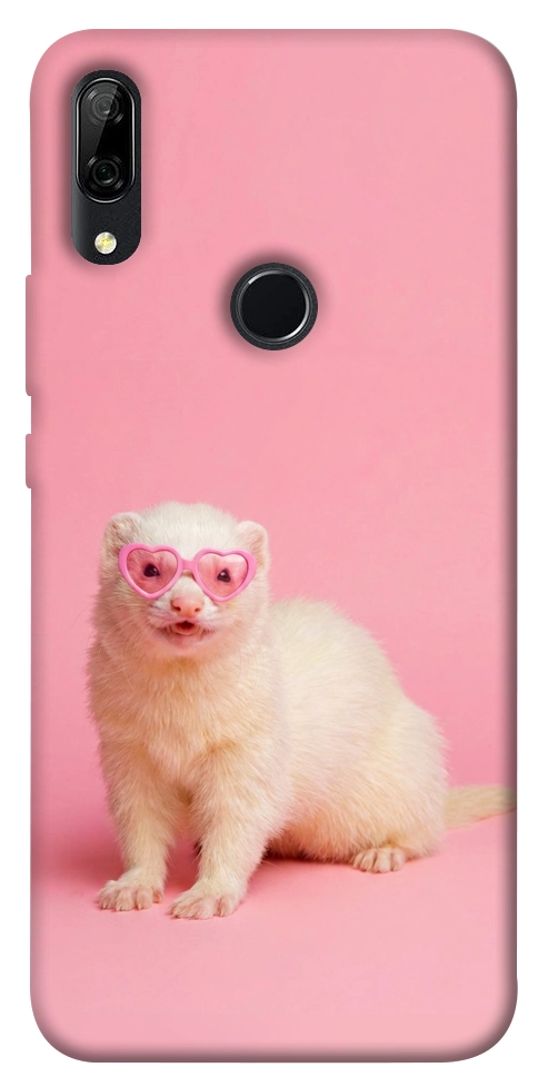 Чехол Белый хорёк для Huawei P Smart Z