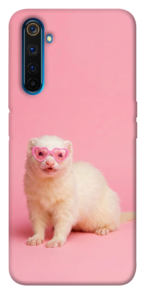 Чохол Білий тхір для Realme 6 Pro