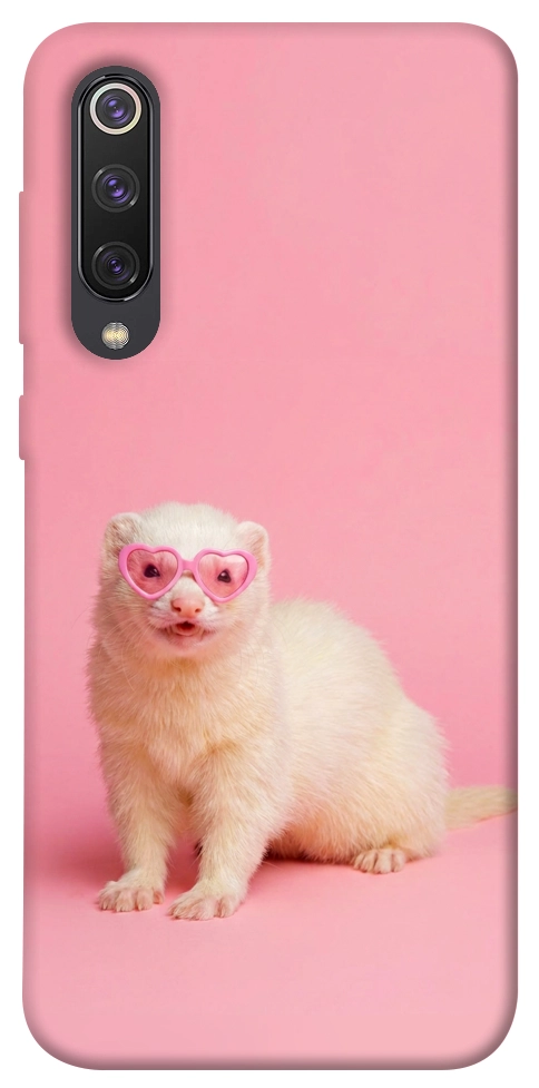 Чехол Белый хорёк для Xiaomi Mi 9 SE