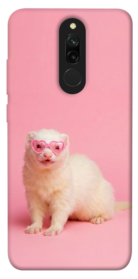 Чехол Белый хорёк для Xiaomi Redmi 8