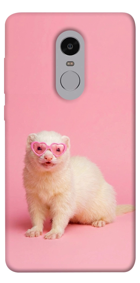 Чехол Белый хорёк для Xiaomi Redmi Note 4X