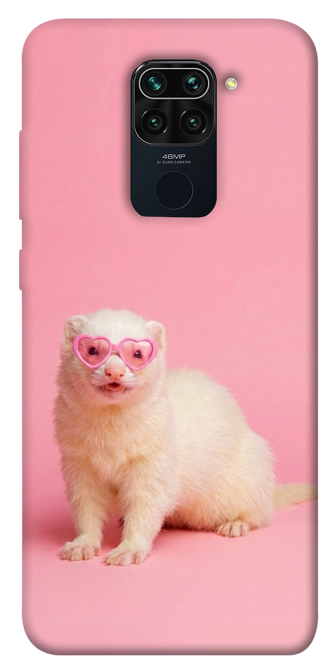 Чехол Белый хорёк для Xiaomi Redmi 10X