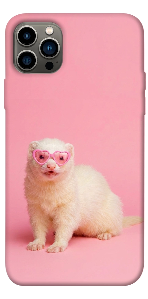 Чехол Белый хорёк для iPhone 12 Pro