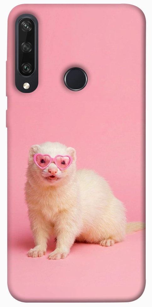 Чохол Білий тхір для Huawei Y6p