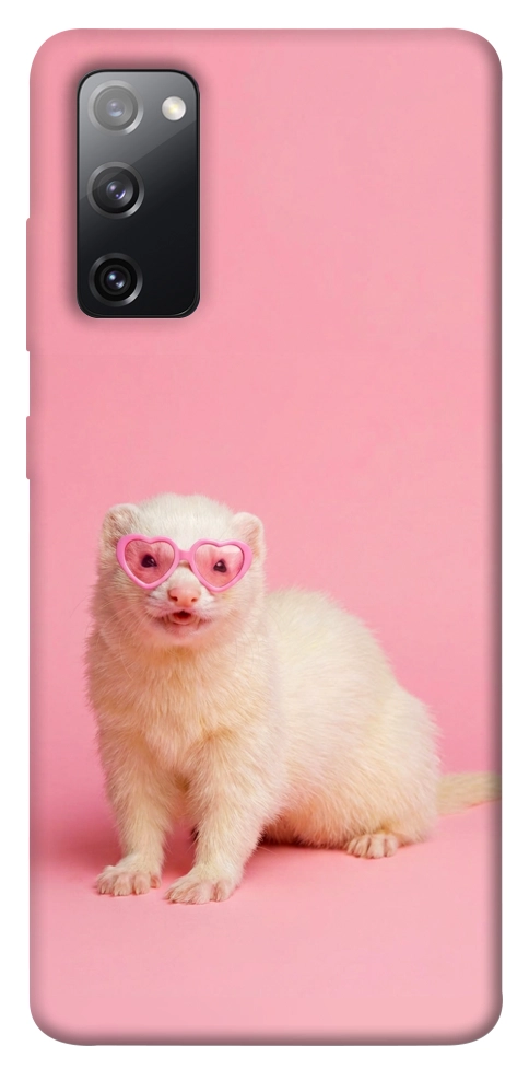 Чехол Белый хорёк для Galaxy S20 FE