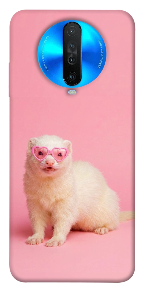 Чехол Белый хорёк для Xiaomi Redmi K30