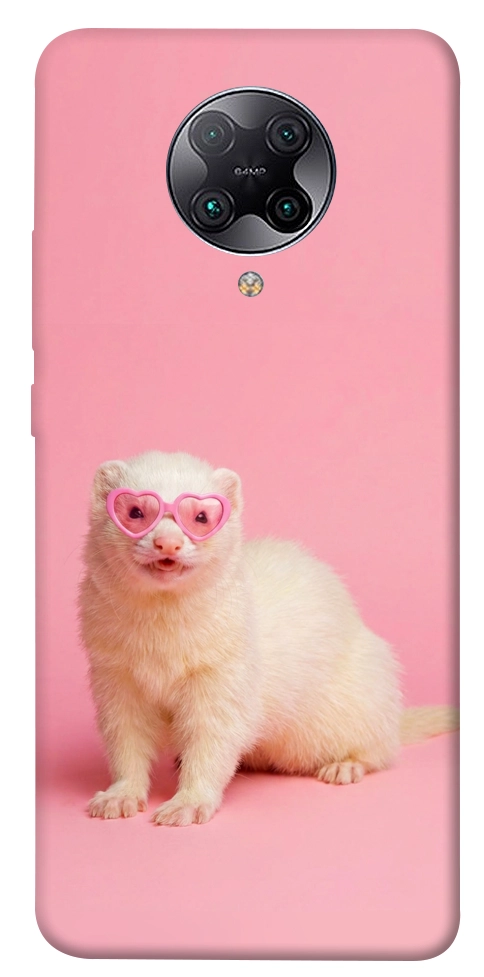 Чехол Белый хорёк для Xiaomi Redmi K30 Pro
