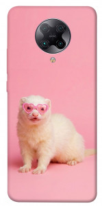 Чехол Белый хорёк для Xiaomi Redmi K30 Pro