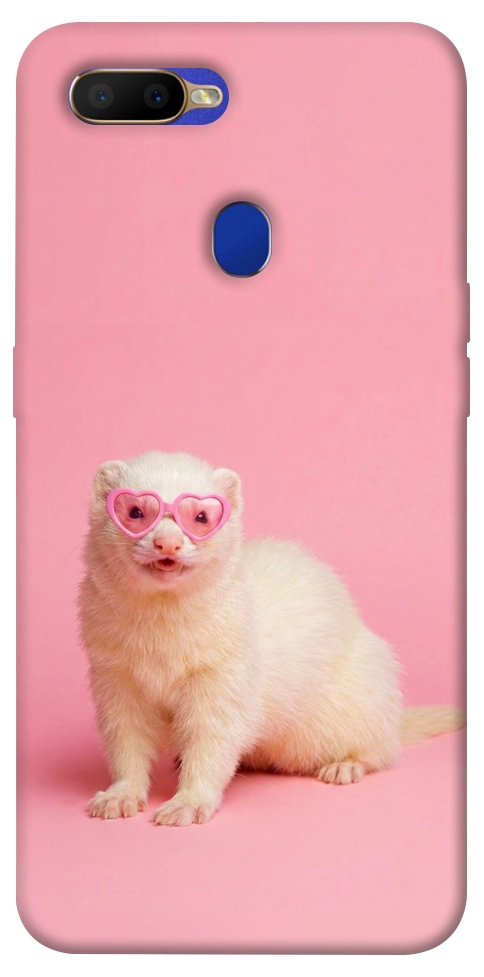 Чехол Белый хорёк для Oppo A5s