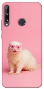 Чехол Белый хорёк для Huawei Y7p