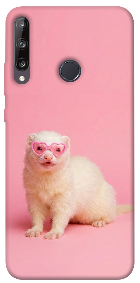 Чехол Белый хорёк для Y7p (2020)