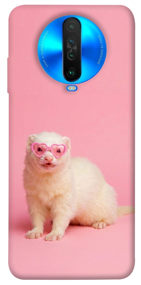 Чехол Белый хорёк для Xiaomi Poco X2