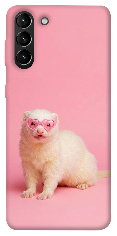 Чехол Белый хорёк для Galaxy S21+