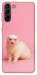 Чехол Белый хорёк для Galaxy S21+