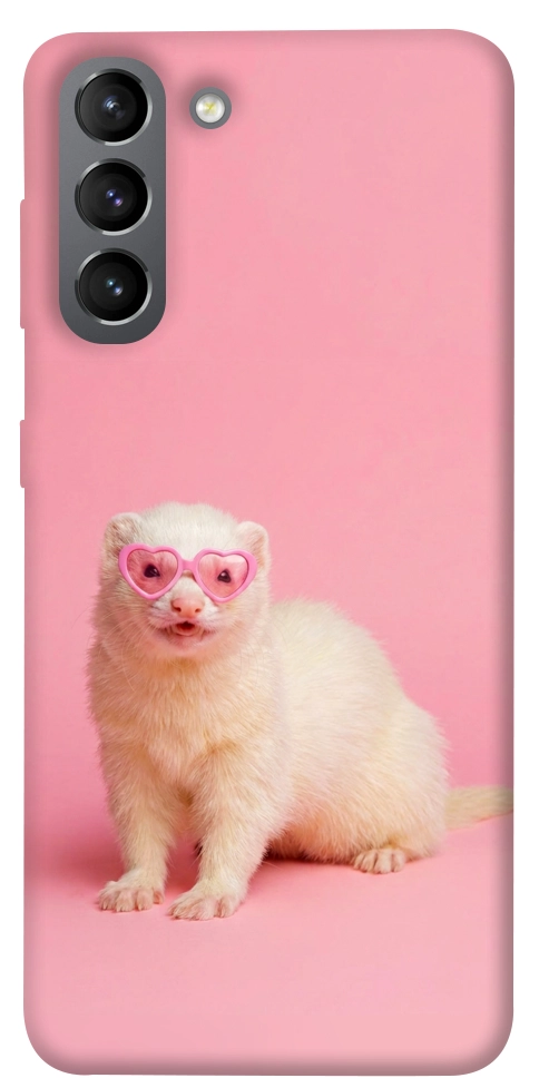 Чехол Белый хорёк для Galaxy S21