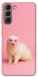 Чехол Белый хорёк для Galaxy S21