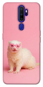 Чохол Білий тхір для Oppo A5 (2020)