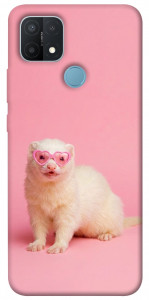 Чехол Белый хорёк для Oppo A15