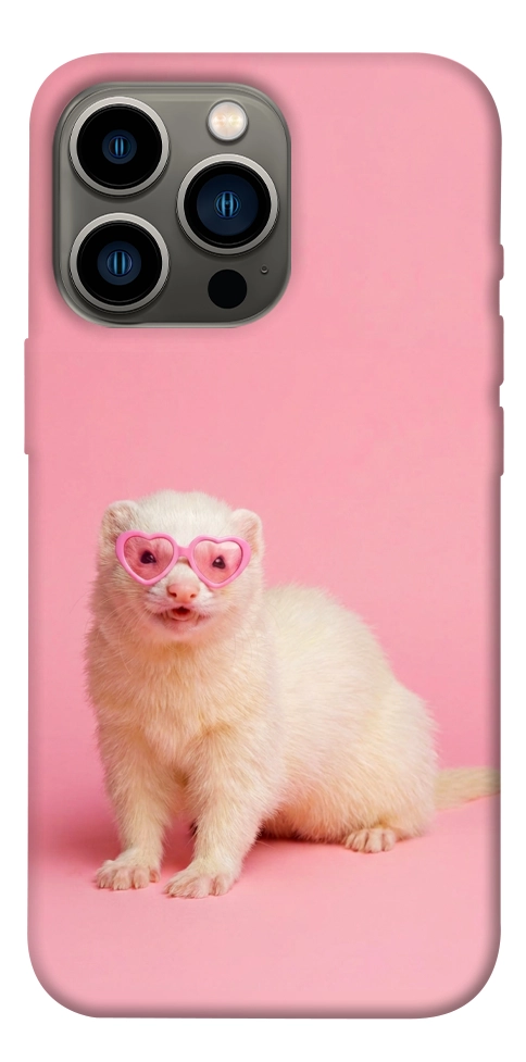 Чохол Білий тхір для iPhone 13 Pro