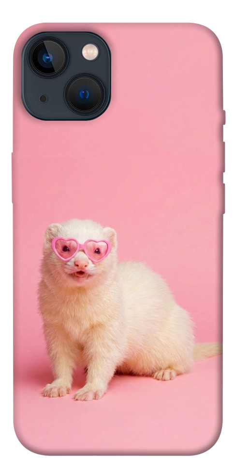Чохол Білий тхір для iPhone 13