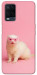 Чехол Белый хорёк для Oppo A54 4G