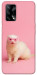 Чехол Белый хорёк для Oppo A74 4G