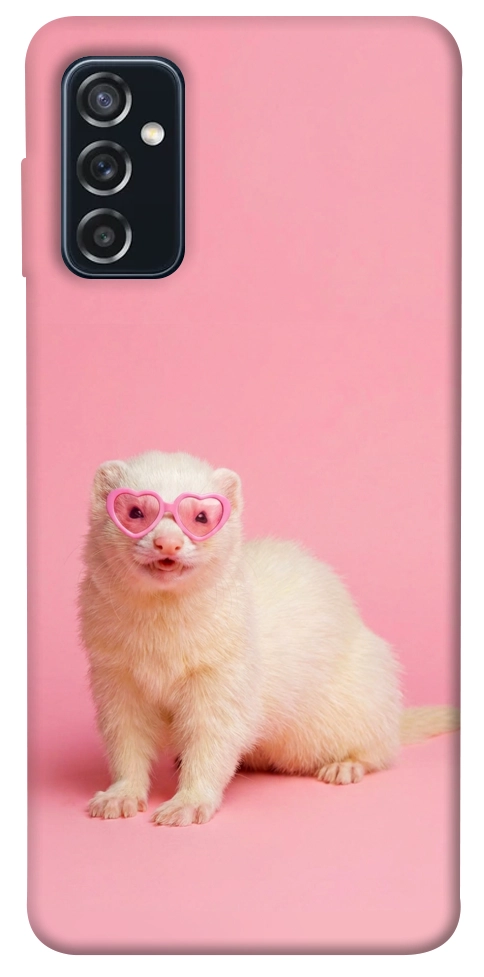 Чехол Белый хорёк для Galaxy M52
