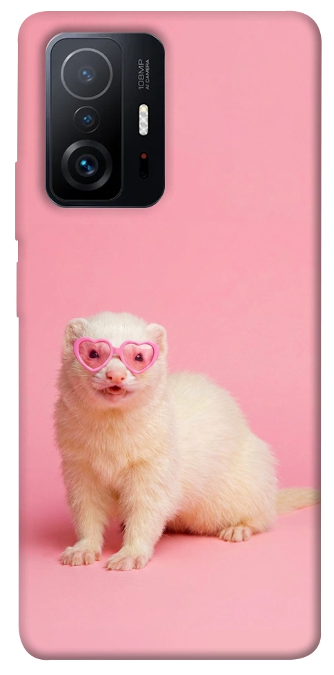 Чехол Белый хорёк для Xiaomi 11T
