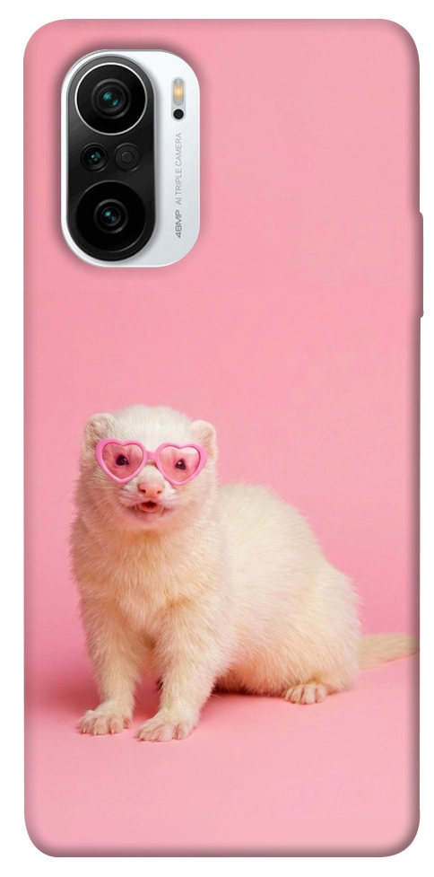 Чохол Білий тхір для Xiaomi Redmi K40 Pro+