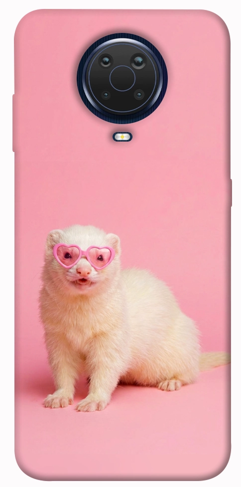 Чехол Белый хорёк для Nokia G20