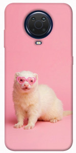 Чехол Белый хорёк для Nokia G10
