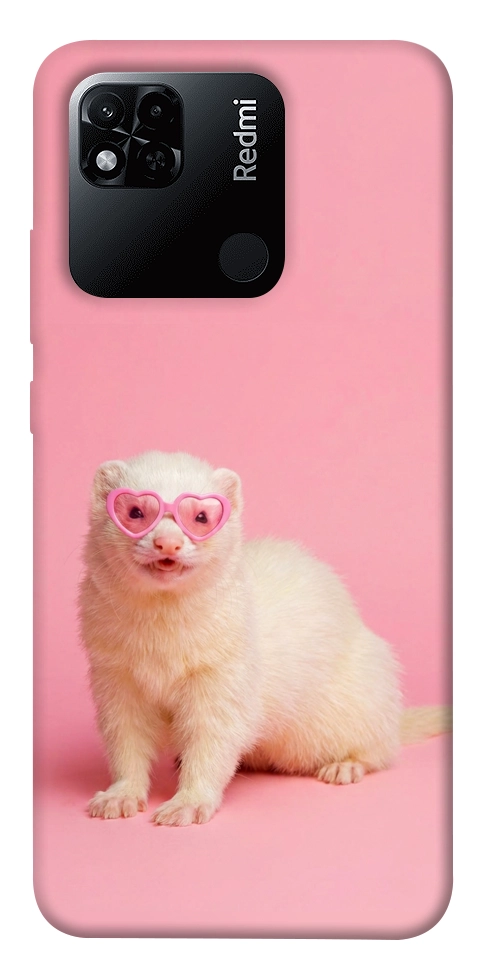 Чехол Белый хорёк для Xiaomi Redmi 10A