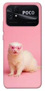 Чохол Білий тхір для Xiaomi Poco C40