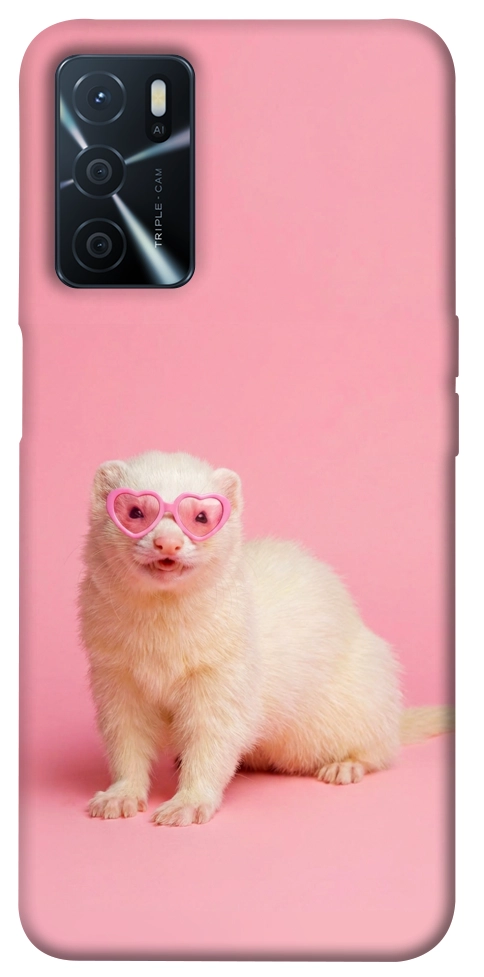 Чохол Білий тхір для Oppo A54s