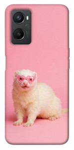 Чехол Белый хорёк для Oppo A96
