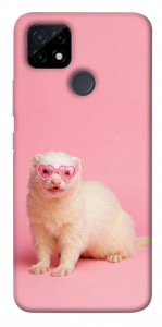 Чехол Белый хорёк для Realme C21Y