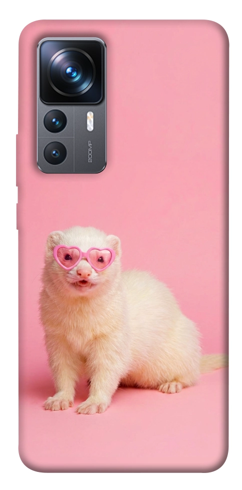 Чехол Белый хорёк для Xiaomi 12T