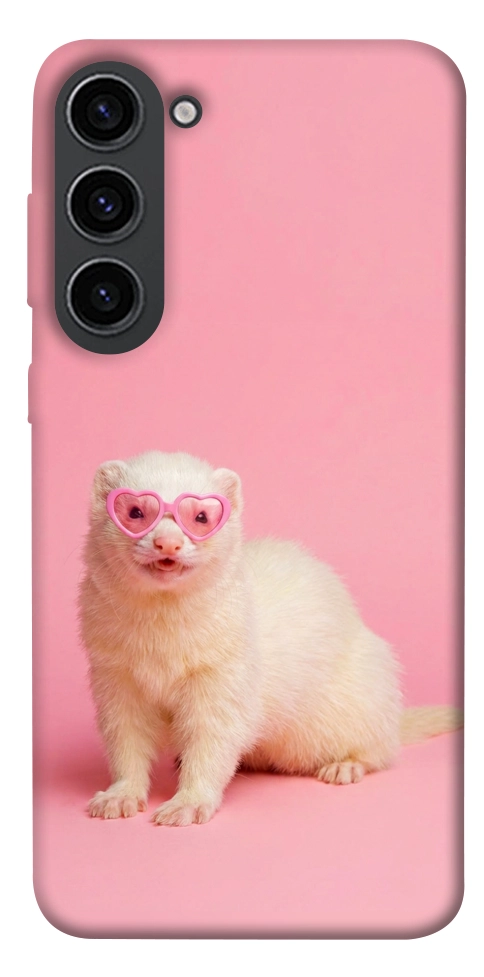 Чехол Белый хорёк для Galaxy S23