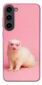 Чехол Белый хорёк для Galaxy S23