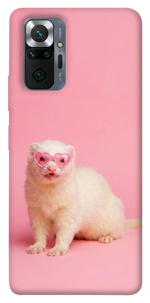 Чохол Білий тхір для Xiaomi Redmi Note 10 Pro Max